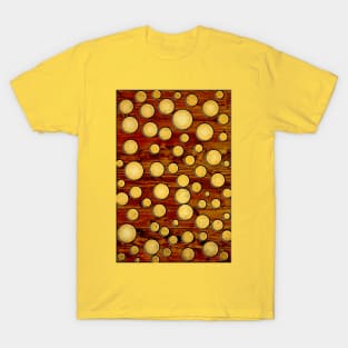 Wood and gold T-Shirt